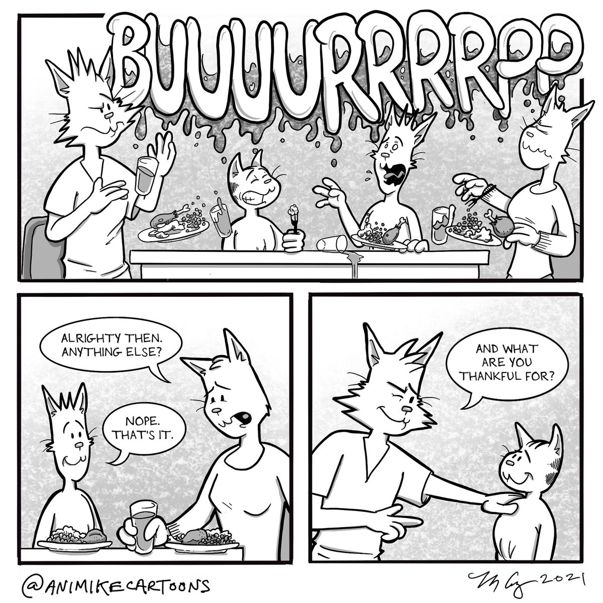animikecartoons's tweet photo. No. 99 - Thankful
#familycomics #life #webtoons #drawing #webtoon #funnycomics #parenting #family #CatsOfTwitter #illustration #comics #thanksgiving #whatareyouthankfulfor #thankful #ThankfulTuesday https://t.co/FeU9iaq2or