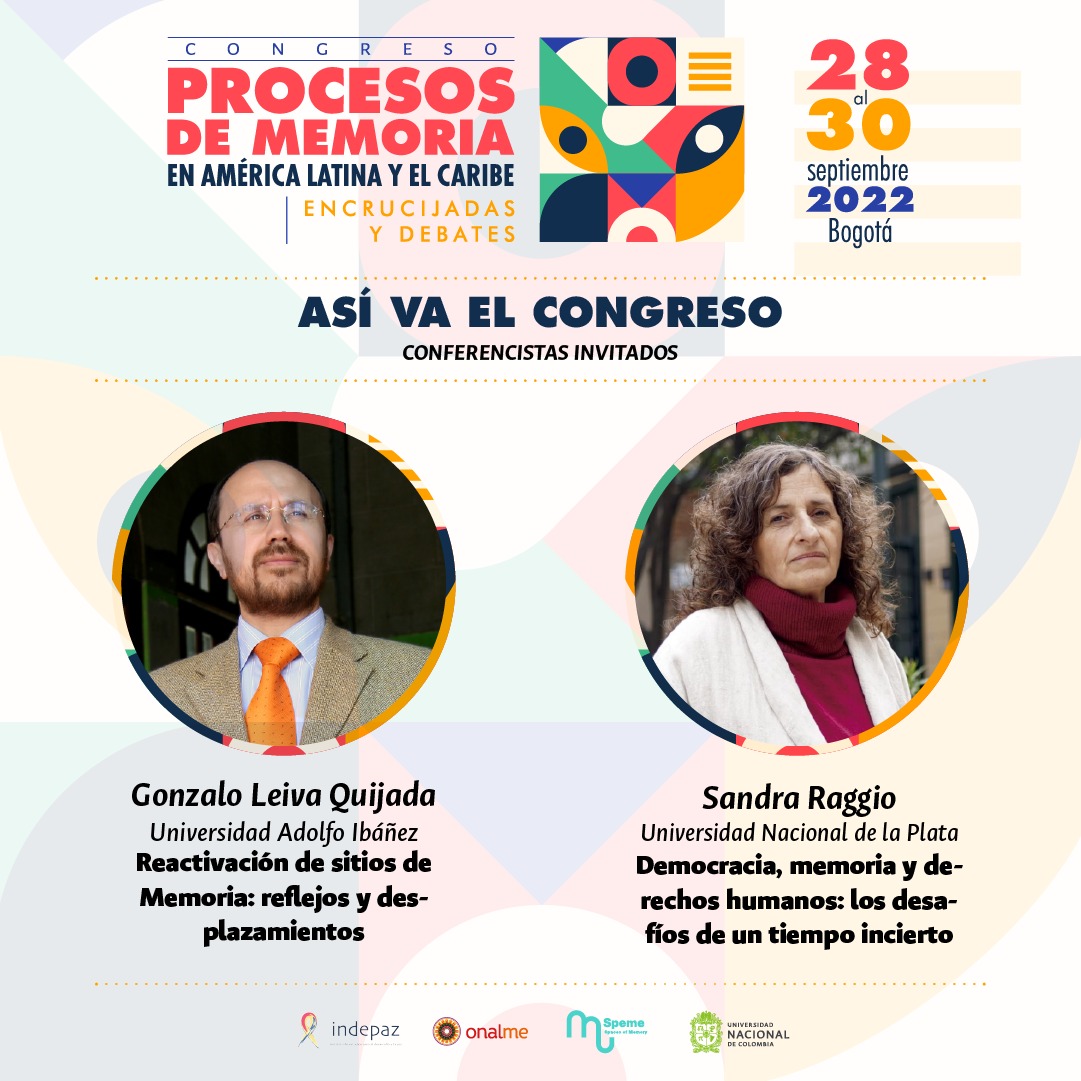 La alegría por construir memoria se colectiviza cada día más. Gracias y bienvenidxs a: 
<a href="/RaggioSandra/">Sandra Raggio</a> de <a href="/unlp/">UNLP</a> y a Gonzalo Leiva Quijada de <a href="/UAI_CL/">UAI</a> por compartir experiencias maravillosas. Inscríbete en: bit.ly/3zAEM40 ¡Imperdible! #CongresoMemoria2022 #Memoria #Onalme