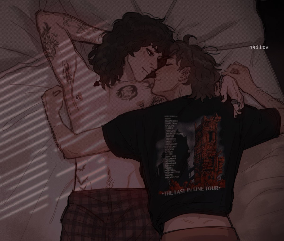 idk how to flirt imma just stare at u until u marry me #steddie