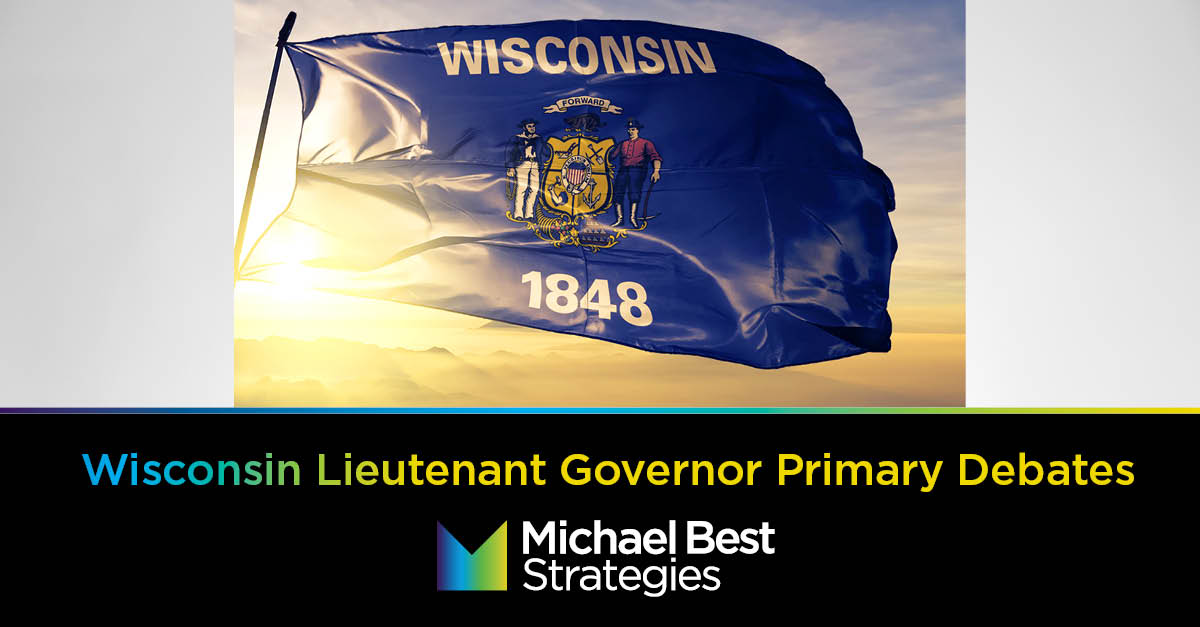 Michael Best Strategies (@mbeststrategies) on Twitter photo Michael Best Strategies was honored to sponsor last week’s lieutenant governor debates in #Milwaukee alongside <a href="/SpectrumNews1WI/">Spectrum News 1 Wisconsin</a>, <a href="/UWM/">UW-Milwaukee</a> & <a href="/wispolitics/">WisPolitics (State Affairs Pro Wisco)</a>. ICYMI- Tune in here to watch the recordings:
Democratic Debate bit.ly/3b2WHXz
Republican Debate bit.ly/3SdvsKC Michael Best Strategies was honored to sponsor last week’s lieutenant governor debates in #Milwaukee alongside <a href="/SpectrumNews1WI/">Spectrum News 1 Wisconsin</a>, <a href="/UWM/">UW-Milwaukee</a> & <a href="/wispolitics/">WisPolitics (State Affairs Pro Wisco)</a>. ICYMI- Tune in here to watch the recordings:
Democratic Debate bit.ly/3b2WHXz
Republican Debate bit.ly/3SdvsKC
