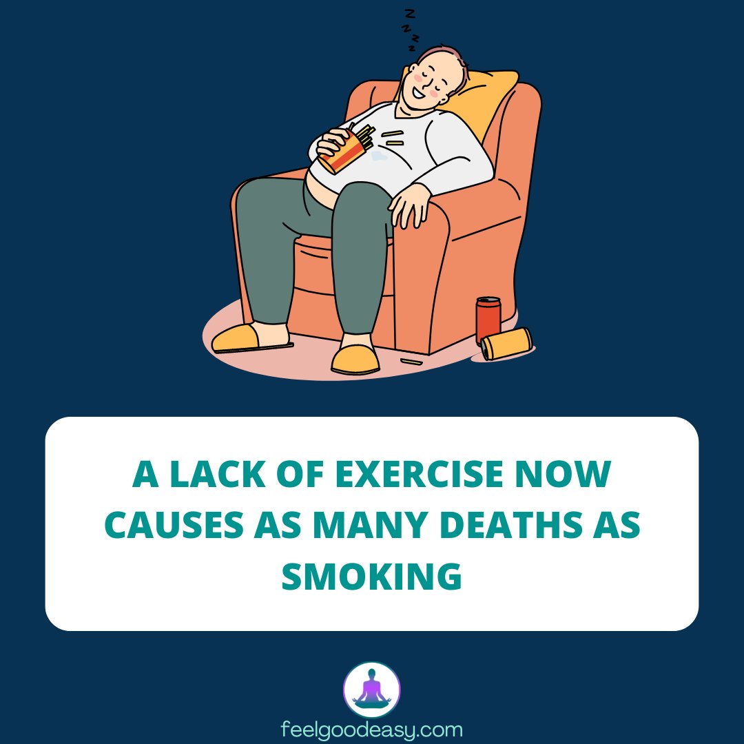 FeelGoodEasyCom's tweet photo. #exercise #noexercise #physicalhealth #healthyheart #weelbeing https://t.co/s7BGWFdFpv