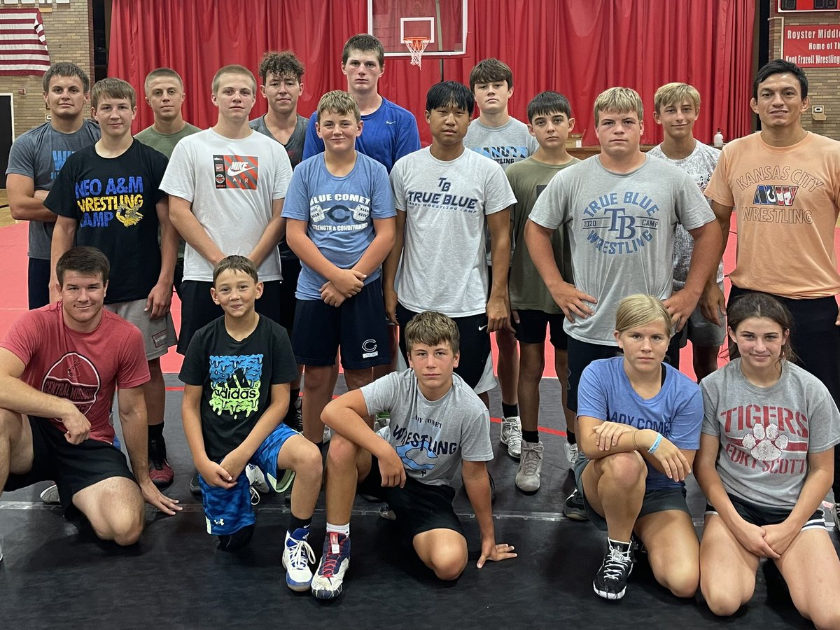 True Blue Camp ☑️, NEO Team Camp ☑️, OSU Team Camp ☑️, and UCM Satellite Camp ☑️