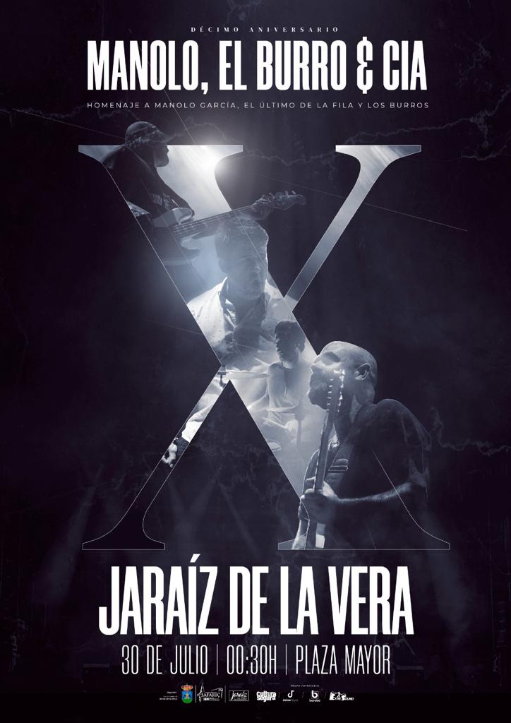 Y el sábado 30, después del #PasaCallesMotero estarán con nosotros en la plaza Mayor de Jaraíz de la Vera #LosCassettes @manoloelburroycia 
#JaraizADosRuedas2022 #quenotelocuenten