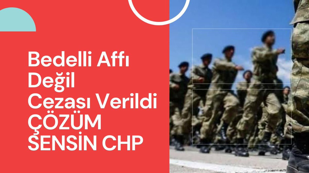 <a href="/demirdenizchp/">Deniz Demir 🇹🇷</a> Ne zulüm olmadı ki ? Kyk borçları da resmen bizlere yüklendi. 100-140 bin TL arası ücretler isteniyor, hangi gençte bu paralar var ? 550bin mağdura Af adı altında soygun yapılıyor.
#bedelliaffı #bedelliaskerlik <a href="/kilicdarogluk/">Kemal Kılıçdaroğlu</a> <a href="/ahmetakin/">Ahmet AKIN 🇹🇷</a> <a href="/meral_aksener/">Meral Akşener</a>