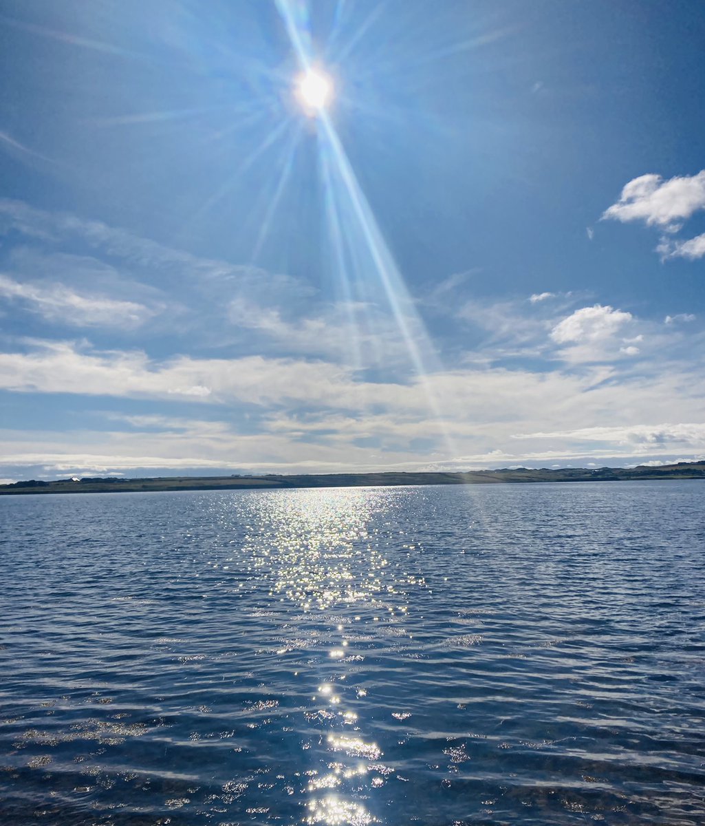 When the sun shines in #Belmullet @MayoNorth it sparkles ✨ #blueskies #sunshine , Vitamin Sea..What a magnificent day……Hope you all had a great day. Loving Belmullet