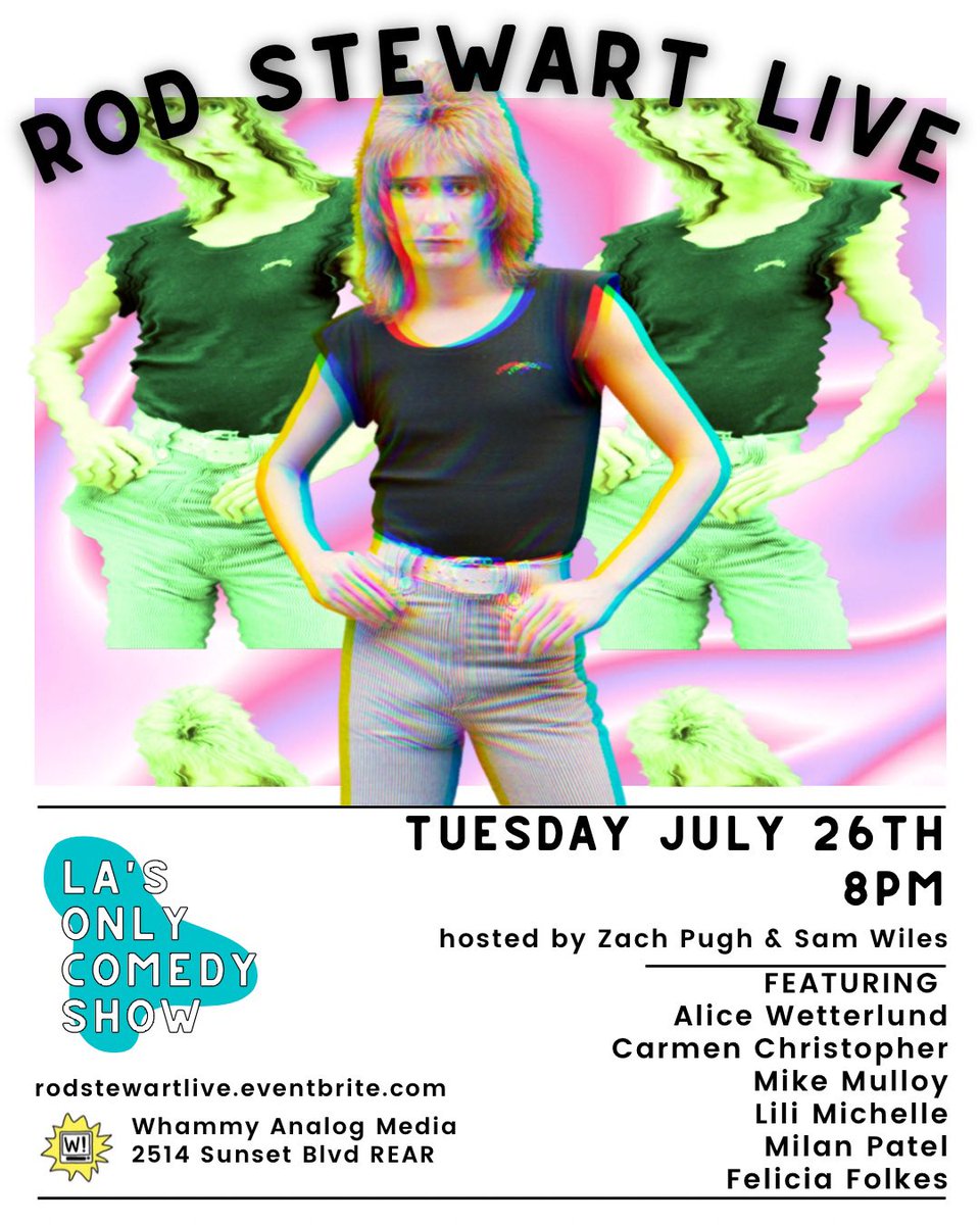 Rod Stewart Live! tweet media
