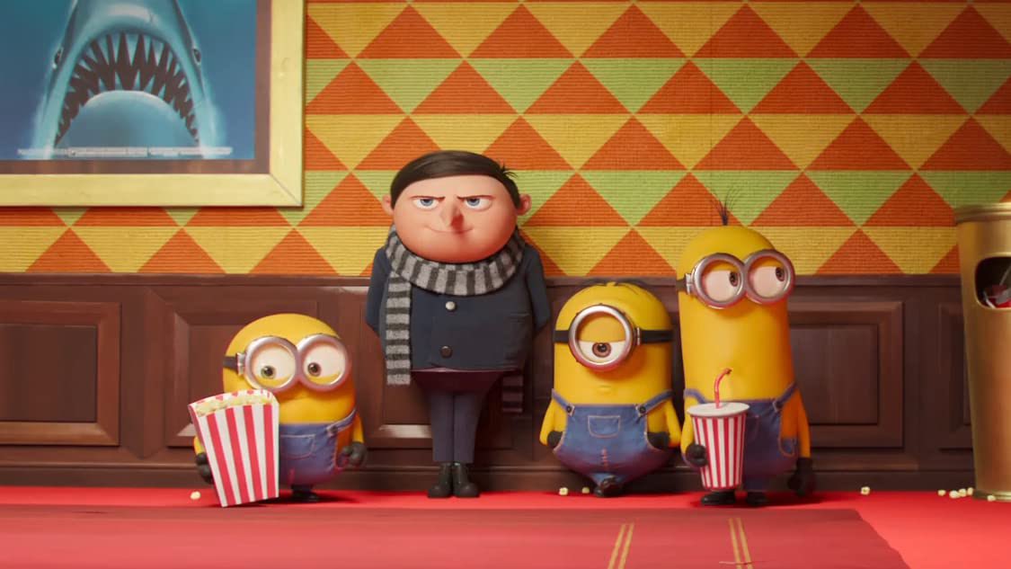 #Minions #TheRiseOfGru becomes the first animated film to cross $300M at domestic Box Office during Covid Era.