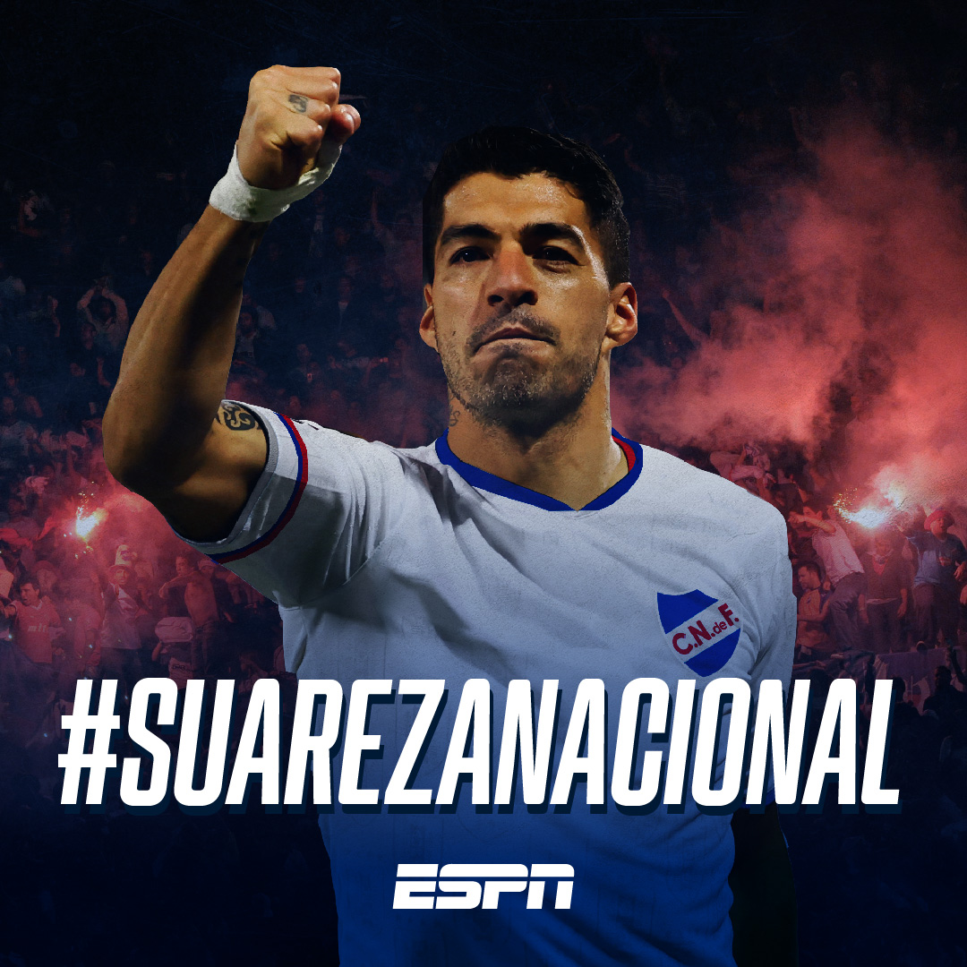 ¡ES OFICIAL! Nacional firmará el mejor fichaje de la historia del fútbol uruguayo: ¡VUELVE LUIS SUÁREZ!

🇺🇾 #SuárezANacional