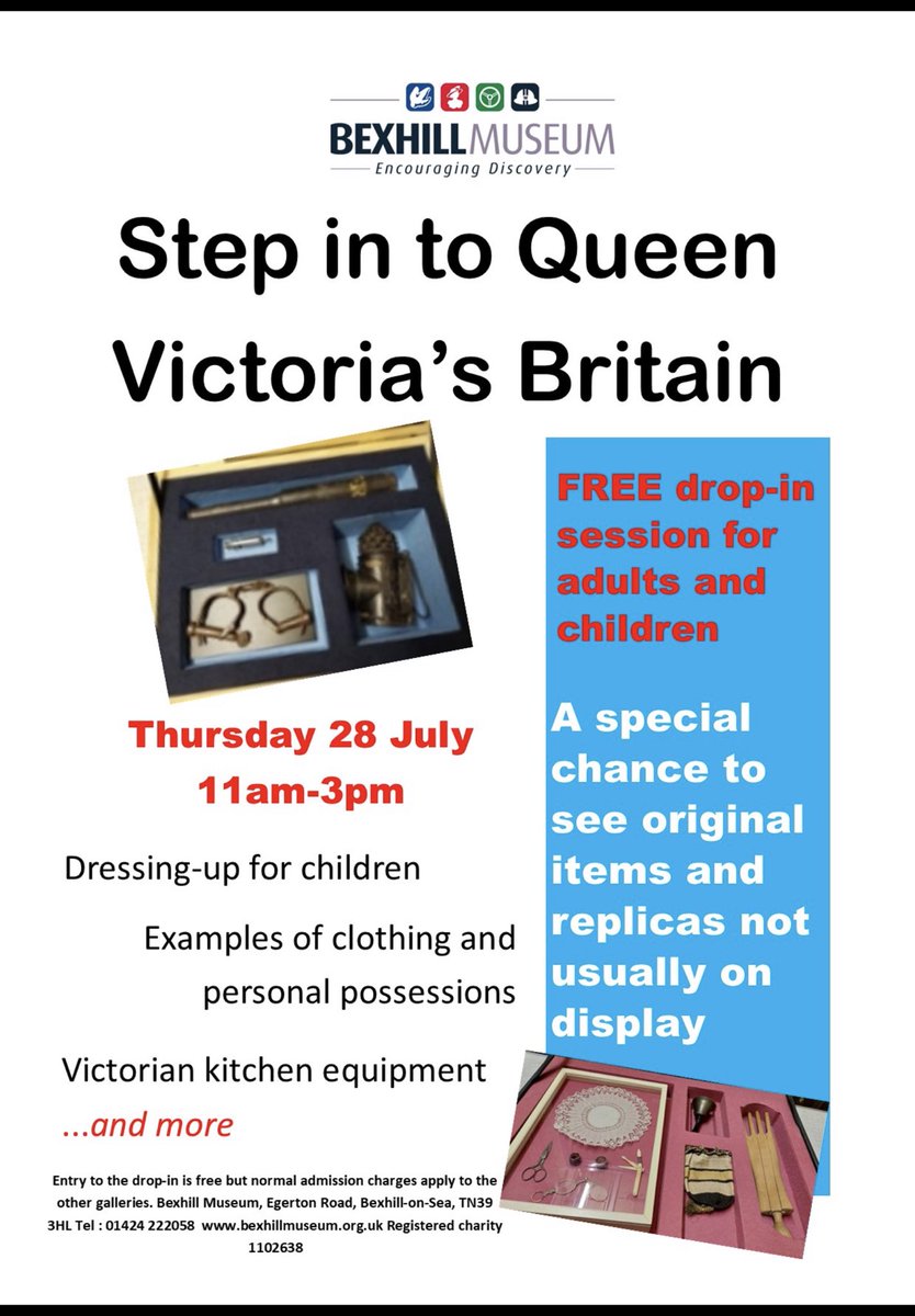 Bexhill Museum On Twitter RT bexhillmuseum On Thursday 28th July From 11 3 We Have A Free 