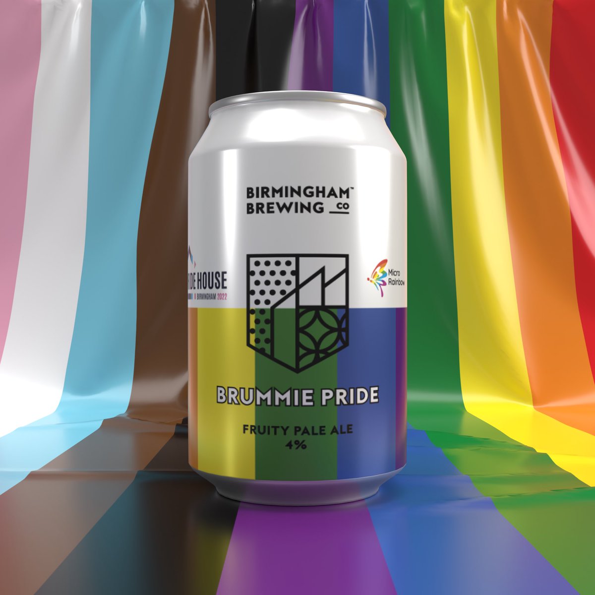 🌈🌈Brummie Pride 🌈🌈

Brand new launch for the Brummie Games! 

This fruity pale ale is loaded with citrus hops and dashes of grapefruit to bring a refreshing Brummie beer. 

Created with @PrideHouseBham & raising funds for @MicroRainbow