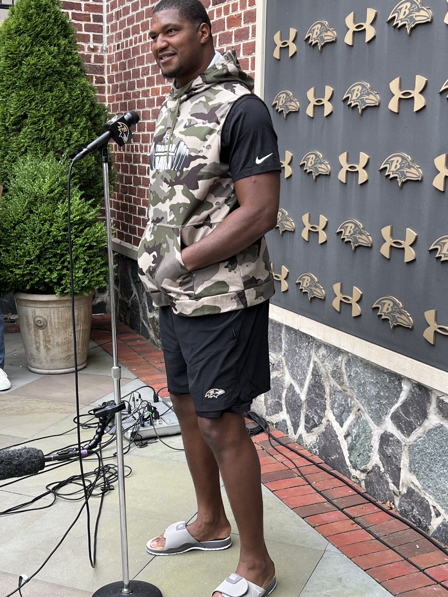 Jeff Zrebiec on Twitter "Ravens DL Calais Campbell “I feel really good. I’m in great shape. I