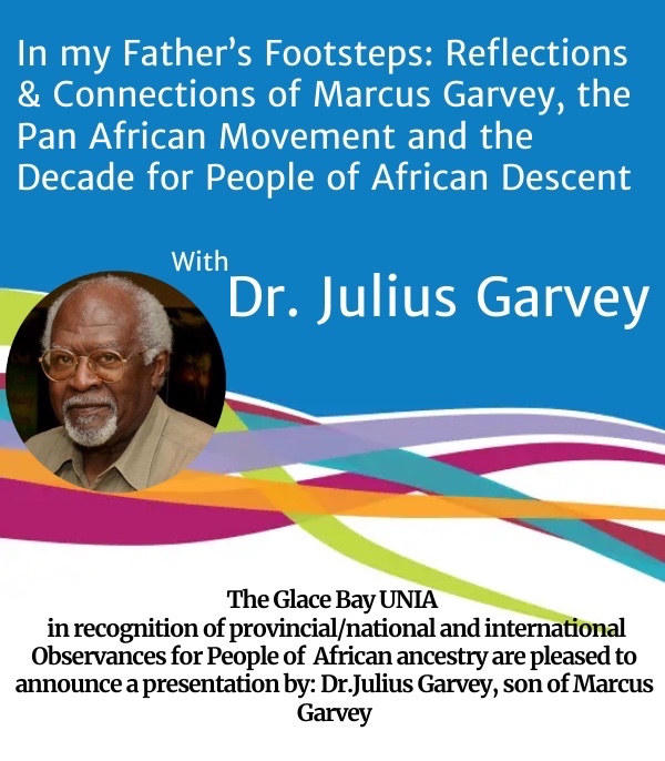 Take a look at this event with Dr. Julius Garvey organized by The Glace Bay UNIA. No registration needed, walk in to the Halifax Central Library to attend. Where: Halifax Central Library, Paul O'Regan Hall When: August 24, 7:00 PM #Tuesdays4Justice