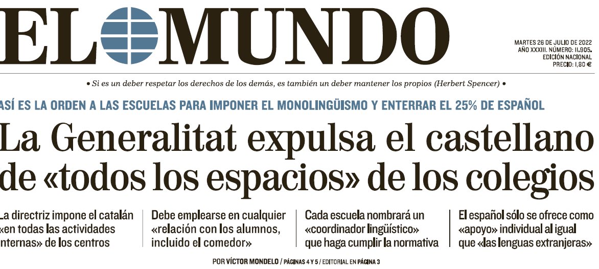 hermanntertsch's tweet photo. Esta violación masiva de los derechos de 7 millones de españoles que viven en Cataluña exige de un gobierno nacional la suspensión inmediata de la autonomía.
Como España tiene un gobierno traidor que participa de la agresión de la Generalidad ahora no pasa nada.
Pero pasará. https://t.co/Ay9sHoQ3ya