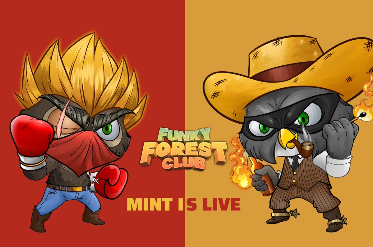 Funky Forest Club NFTs tweet media
