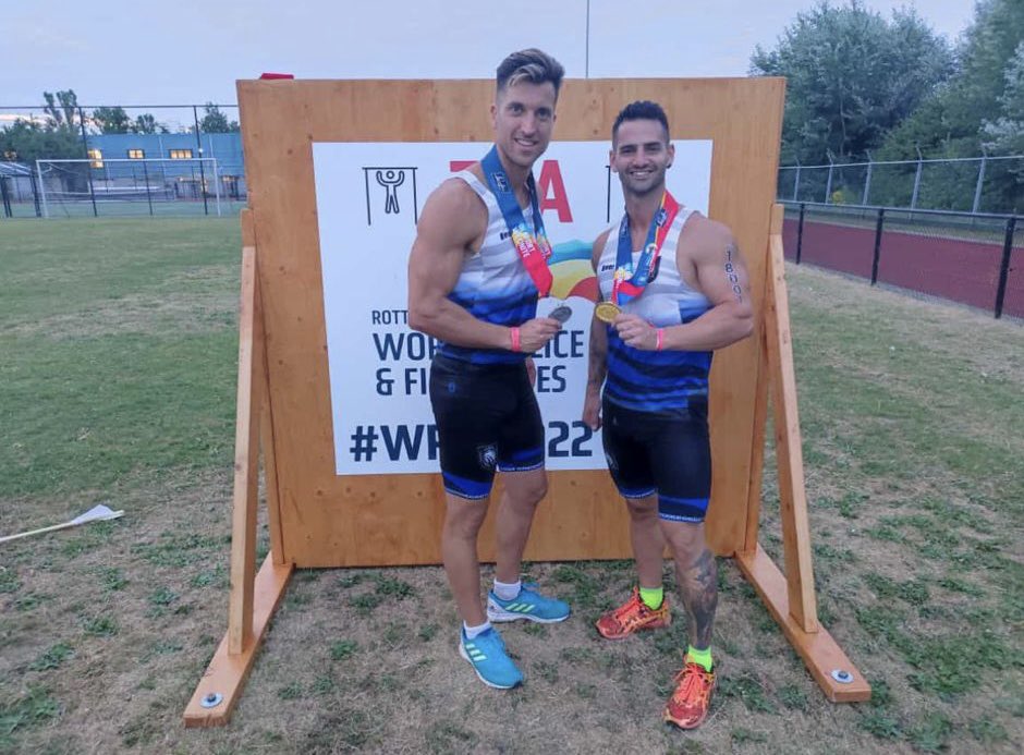 Quiero mandar un #GoFuenlaGo bien fuerte a los Bomberos de Fuenlabrada que participan en ”The World Police &amp; Fire Games” que se celebran en Rotterdam del 22 al 31 de julio, y que están dejando el listón muy alto. 💪💪💪
#WPFG2022 #OrgulloFuenlabreño