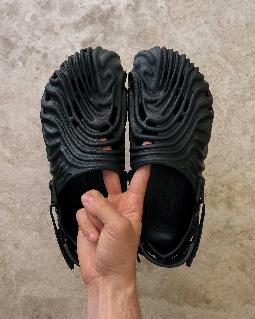 crocs x salehe bembury pollex clog sasquatch