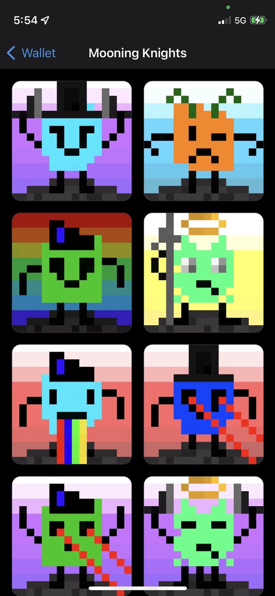 <a href="/MooningKnights/">+MooningKnightsNFT | MINTING</a> @zadaneth <a href="/LIONSofZATHENA/">The LIONS of ZATHENA</a> <a href="/LaBenjii/">La Benjii | $PLIFF🧪👽</a> <a href="/Fortune/">Fortune</a> @ChinMenGame <a href="/FluxtopiaNFT/">Fluxtopia.eth</a> I need some Chromatic Puke ones..