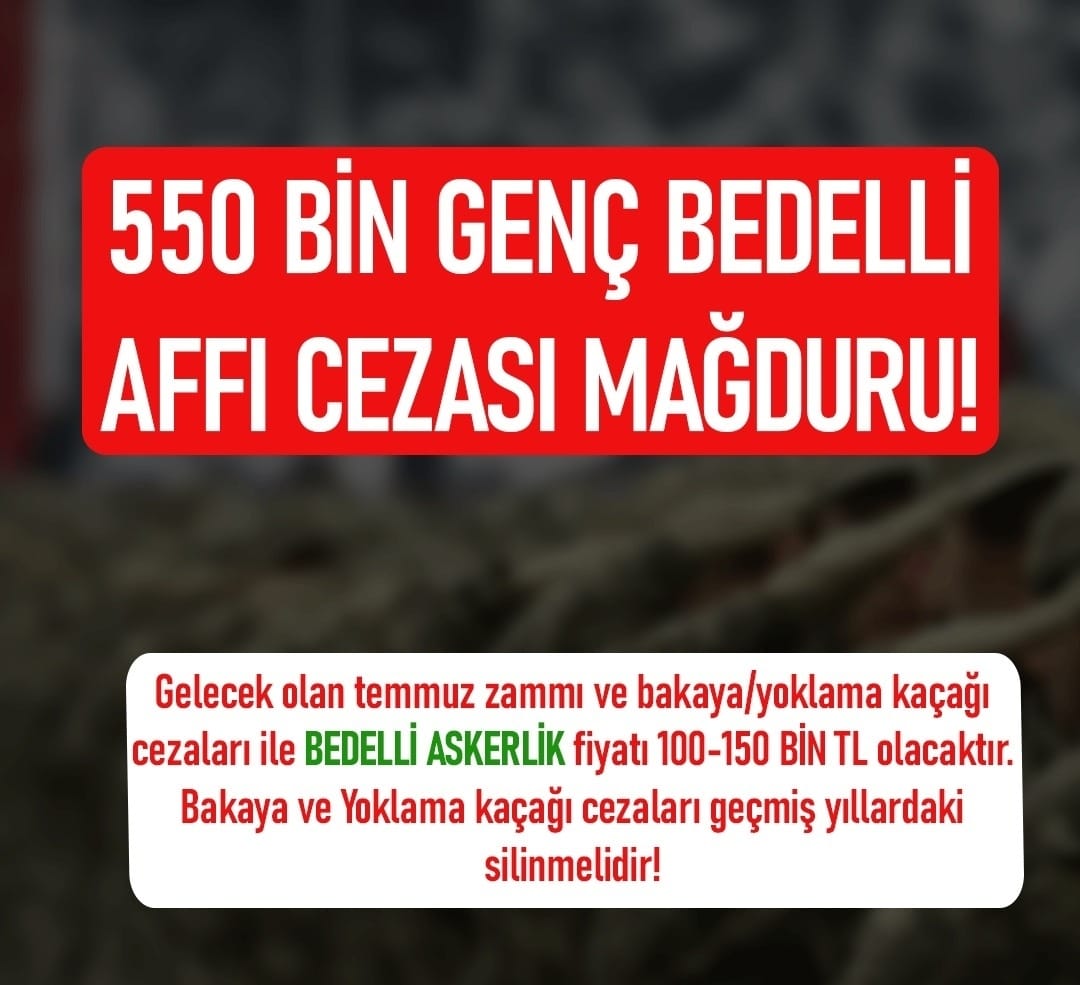 <a href="/demirdenizchp/">Deniz Demir 🇹🇷</a> #bedelliaffı #bedelliaffıcezalarısilinsin