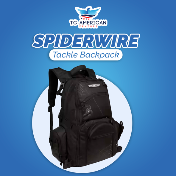Tg American Venture on X: The Spiderwire Fishing Backpack is