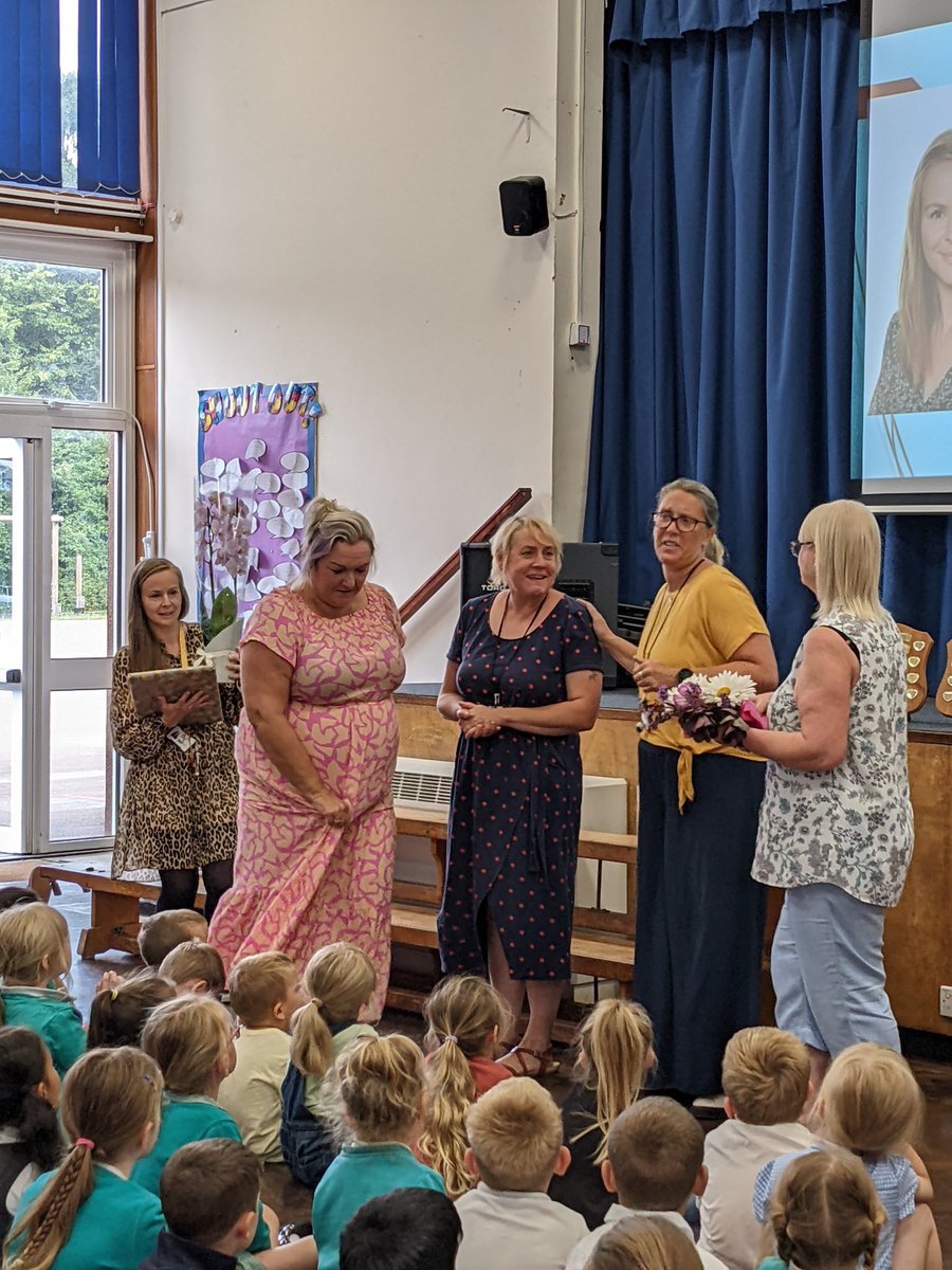 A very emotional end of term today, saying goodbye to our Yr 6s, bidding good luck for pastures new to 4 teachers as well as awarding the first prizes in our Di Smith Creativity Award, in memory of a v talented and much missed TA - enjoy a well deserved rest everyone!