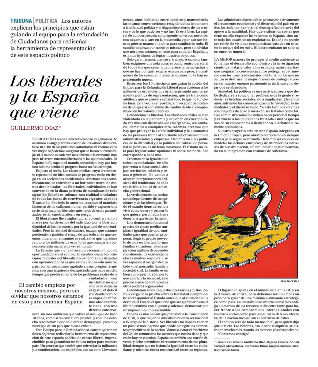 GuillermoDiazCs's tweet photo. Los cimientos que hemos presentado hoy para la refundación. https://t.co/BN4g48vGEn