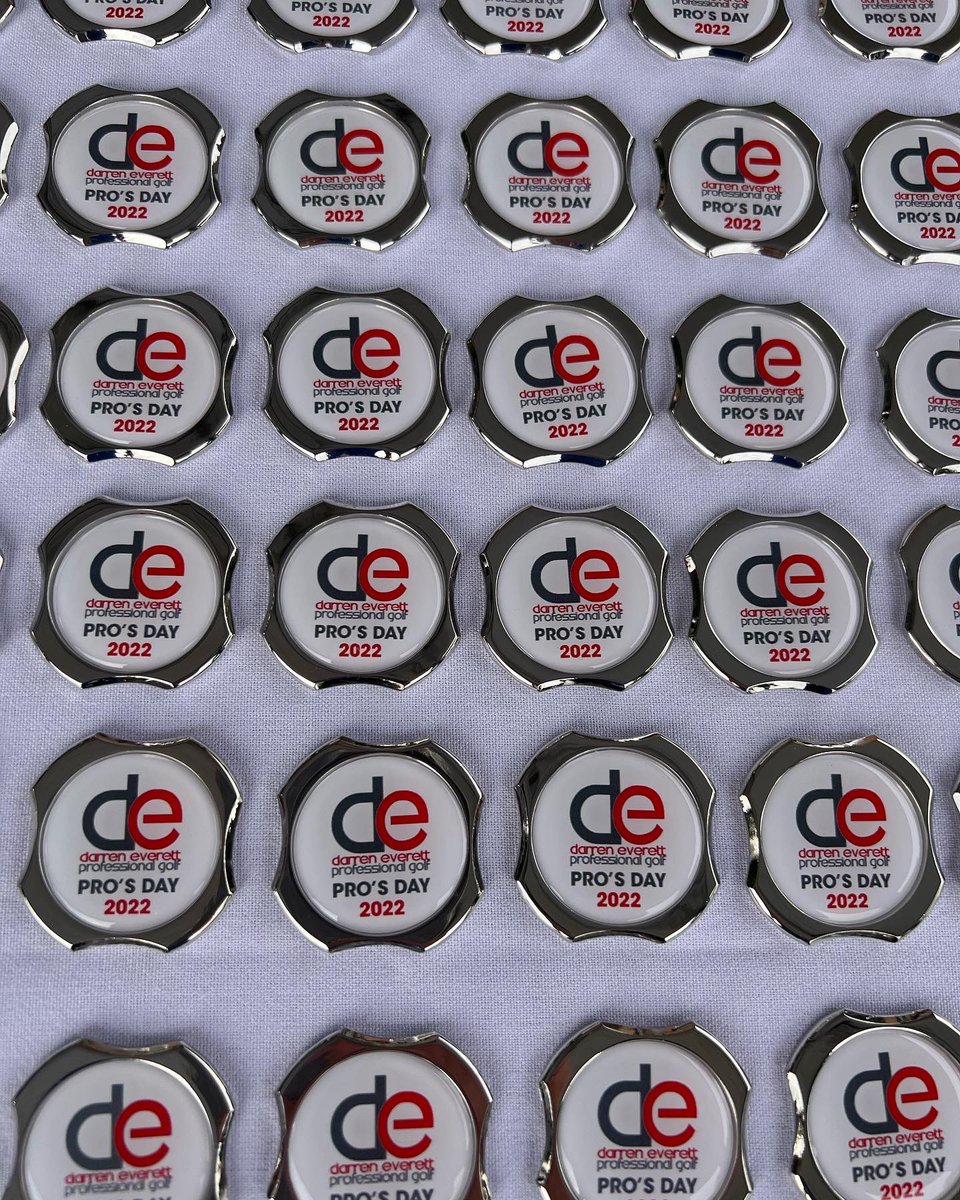Thank you <a href="/Asbrigolf/">Asbri Golf</a> <a href="/dinsdalegolf/">Richard Dinsdale</a> for the fantastic service and quality of my Pros Days giveaways 👌 #topservice #qualityproduct