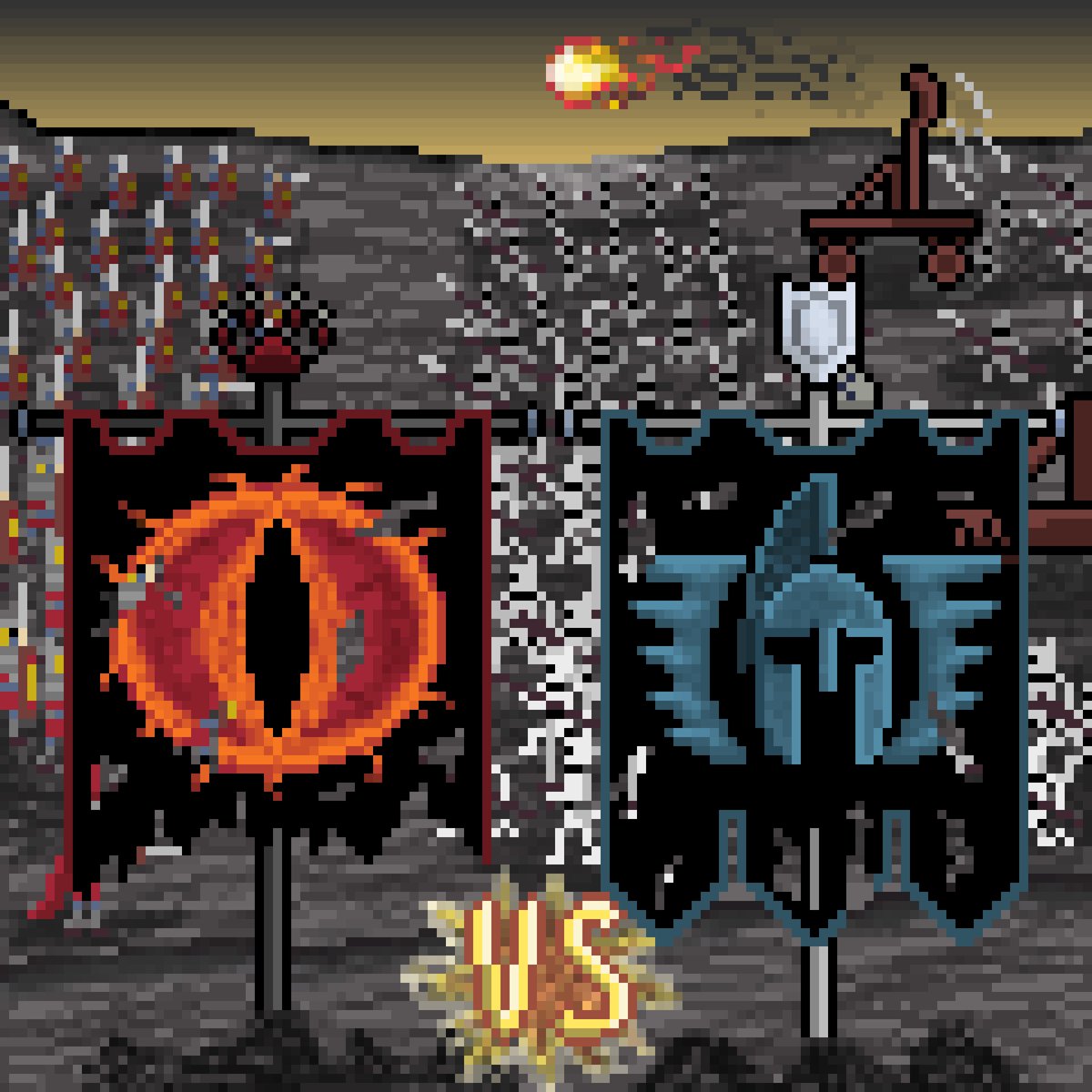 The Minions of Sorrow against the Iron Alliance! The outcome of this truly greatest battle is not clear, and the future is frighteningly shrouded in hazy uncertainty... Who will win and write his name in history??? 

#TheBeginning