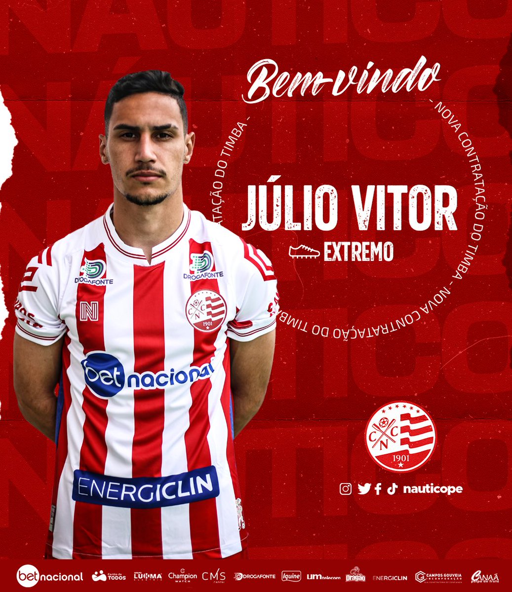 nauticope's tweet photo. Três caras novas desembarcam nos Aflitos nesta terça-feira: o zagueiro Arthur Henrique, o meio campista Thomaz e o ponta Júlio Vitor. Os três vêm a pedido do técnico Elano Blumer. Saiba mais: https://t.co/pBRrt1nyBe 🇦🇹🐭 https://t.co/jnNKhtiYz3