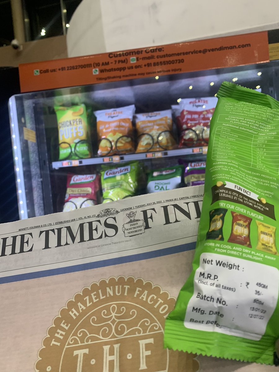 Randeepkohli's tweet photo. @lkoairport 
Vending Machine at your Airport is vending Expiry goods . Take immediate action and revert me at randeepkohli@ymail.com . Please Check the Photo for more Details . 
I am the complete proof video with Today’s Current Date for furthur Enquiry if required . https://t.co/qaywhqXDxQ