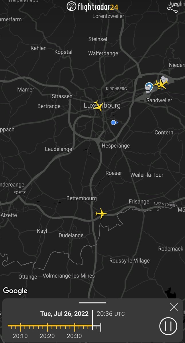 NicoStamets's tweet photo. @Dre_Oldereide @CityLuxembourg @flightradar24 No private or commercial helicopters show up on radar around 20h30 tonight.
This leads me to think it was definitely police/rescue of some sort. https://t.co/Fi2Turp6qb