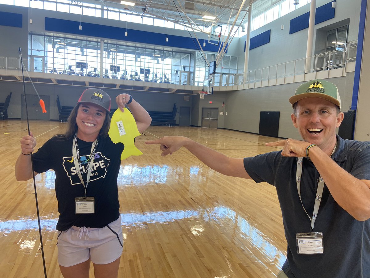 Caught some fish during #SHAPEIowa22! Thanks Outdoors Tomorrow Foundation for presenting and being a vendor!