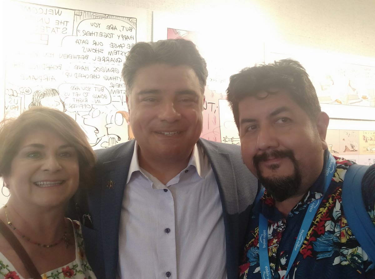 Erasmonoficial's tweet photo. #comiccon2022 #ComicConSD Comic-Con International a través de la #CasaMéxico, ubicada en #SeaPortVillage, presentando #Danza, #Música y #LuchaLibre. @trinomonero https://t.co/bEuIsKQ5iB