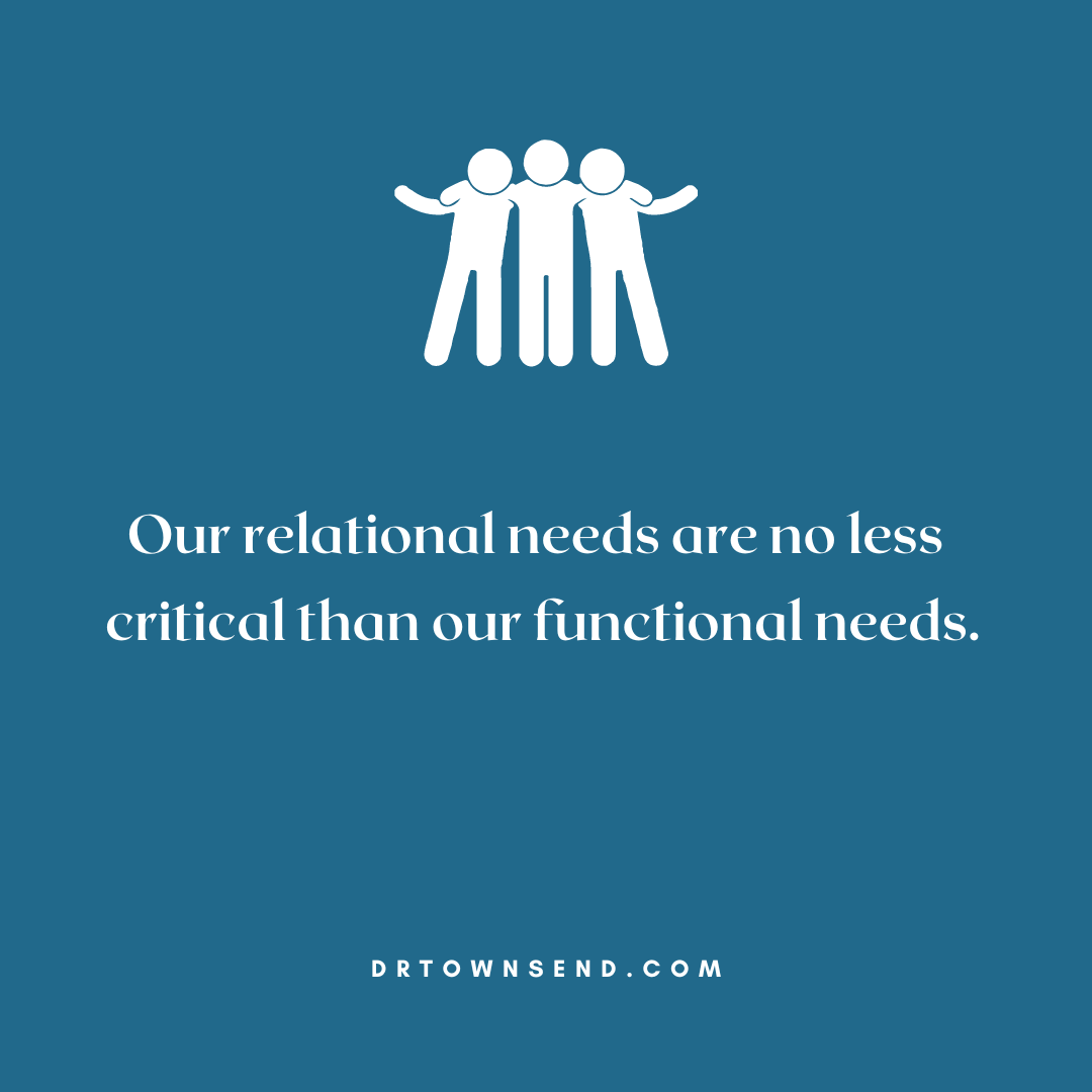 drjohntownsend's tweet photo. When is the last time you took inventory of your own relational needs? 

#relationships #relationalnutrients #peoplefuel #selfcare #tuesday https://t.co/pO0NiKBLDC