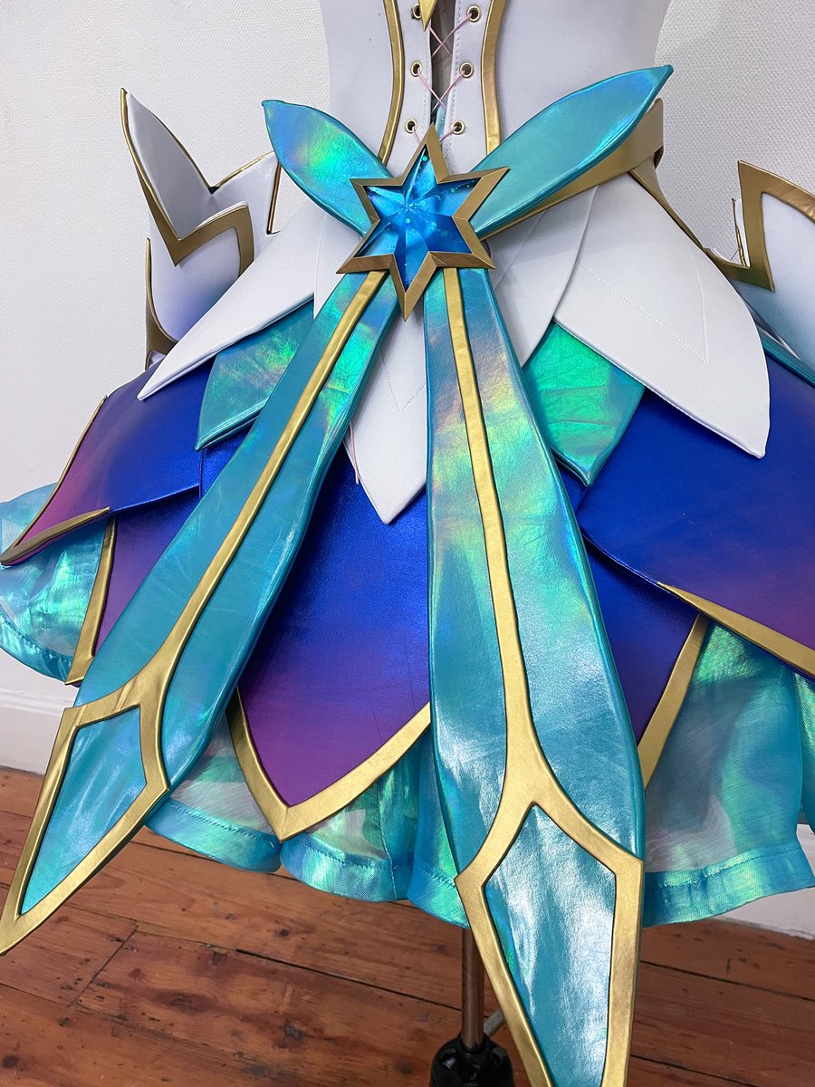 AnaelicCosplay's tweet image. Star Guardian Orianna costume, made by me 💙💫