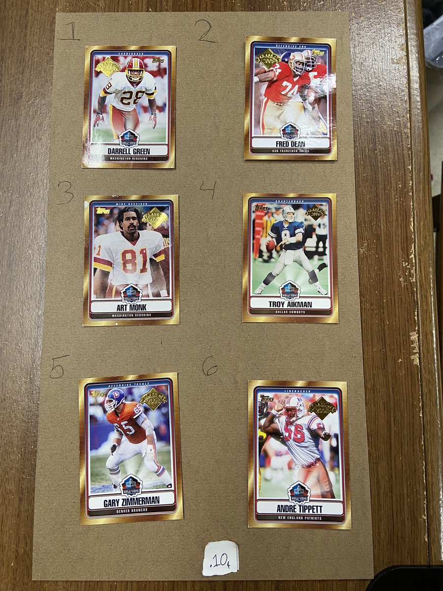 HouseOfSport_'s tweet photo. July Stack Sale day 26! Use hastag #PSale to see all post and continue or start a stack. Going through Friday, already 25 days behind us with tons of awesome cards left! @DCsportsfan91 @sports_sell @Sports_Memoria @MDRANSOM1 @PCOregonDucks @603_cards @joedirtsports
Post 1: https://t.co/ClkVP0lvhG