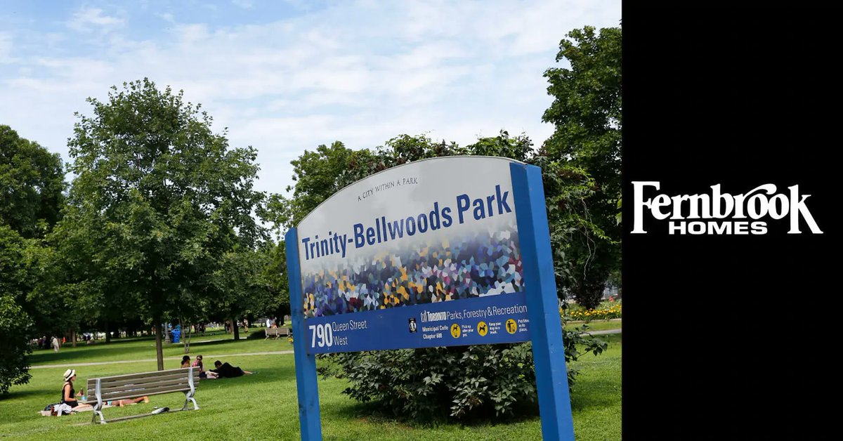 Fernbrook’s Playground Condominiums is right by Trinity Bellwoods! The park is the perfect escape from a busy downtown day, but close enough that you can dive right back into all the shopping and dining that downtown Toronto has to offer! 
#FernbrookHomes