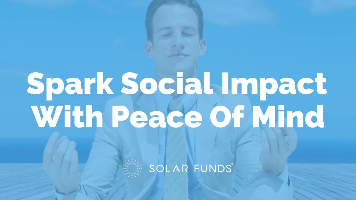 Support sustainability by investing in decentralized energy grids while mitigating national risks.
Join us and learn how you can spark social impact with peace of mind at ☀️SolarFunds.com☀️
#solarenergy #solarinvesting #socialimpact #environment #solarenergy #returns