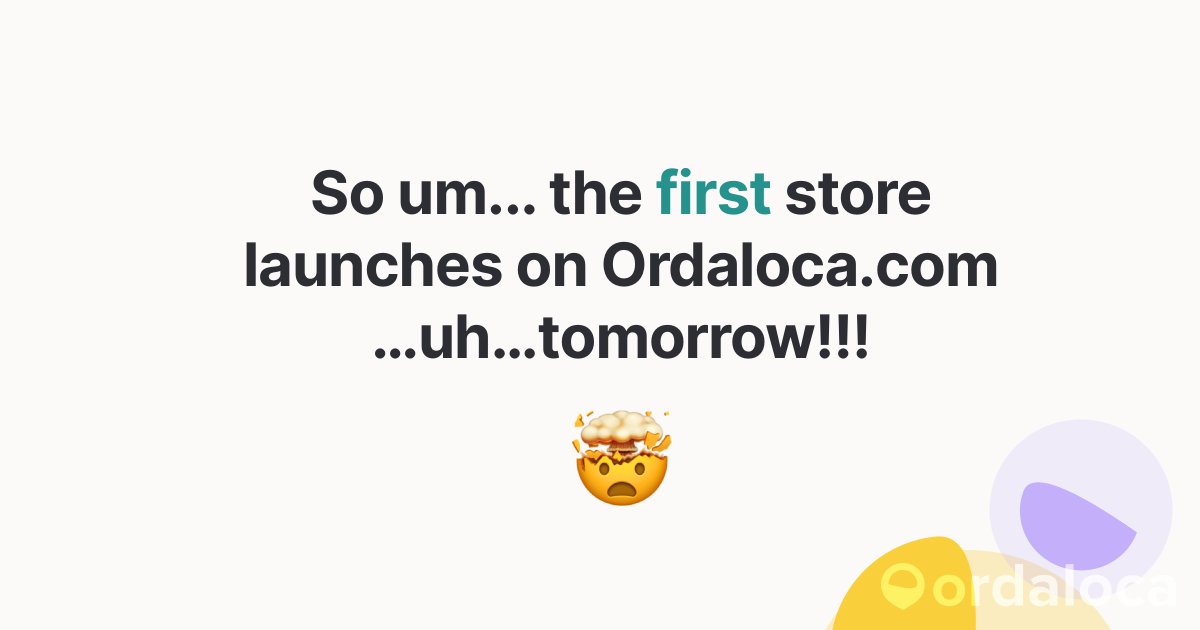 OrdalocaHQ's tweet image. We are go.