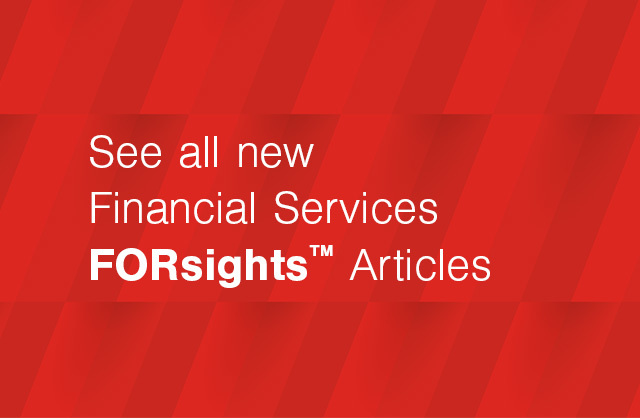 Take a look at <a href="/FORVIS/">FORVIS</a>’ #FinancialServices FORsights designed to provide you with resources and insights to navigate the complex tax and accounting landscape with ease. bit.ly/3OyjFTX