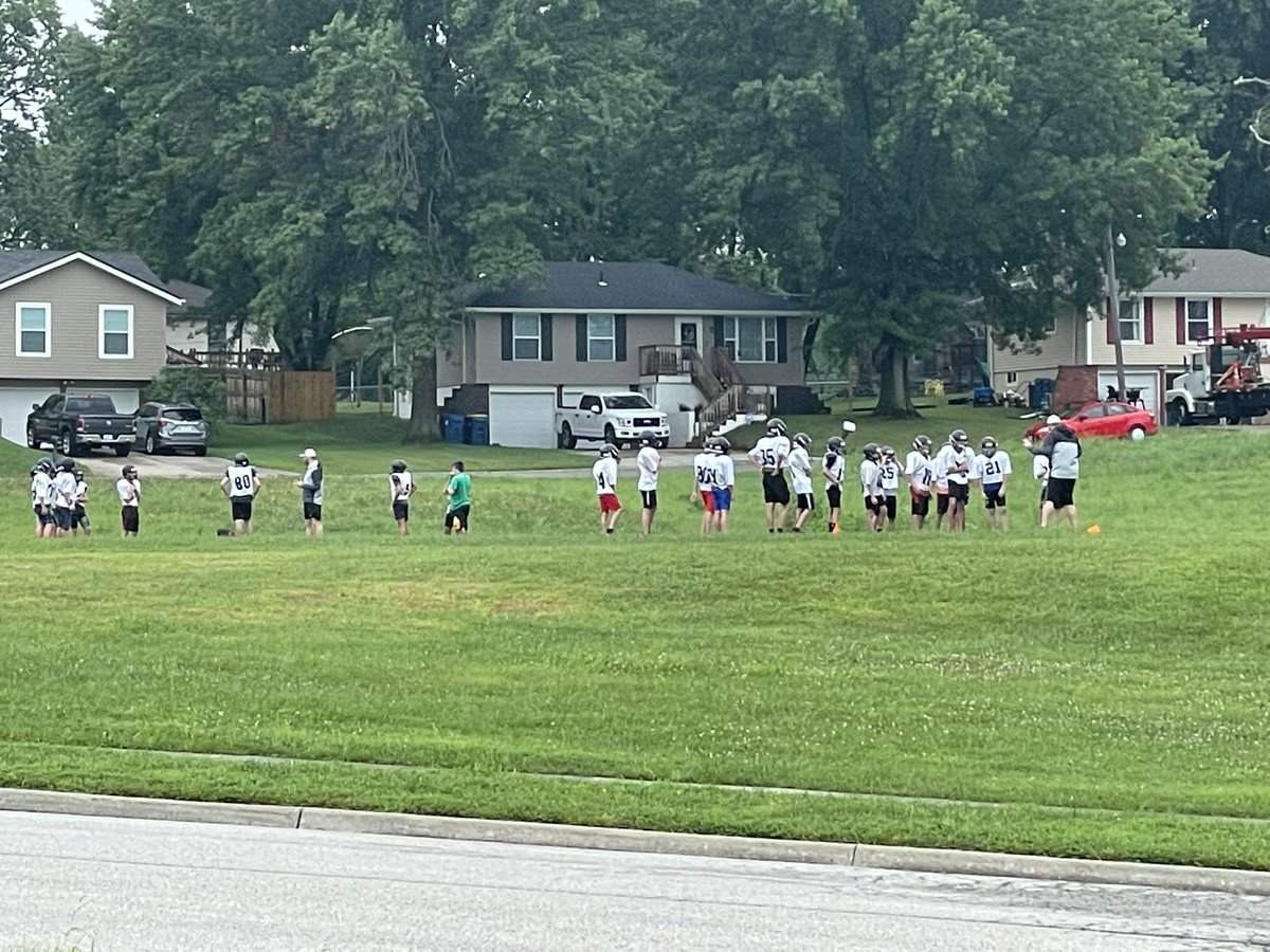 Middle School Tigers reported to training camp today. Veterans and rookies agreed that it was a great day to work hard in preparation for the season. Players said they, “will take it one game at a time” and that they “are ready to leave it all on the field”