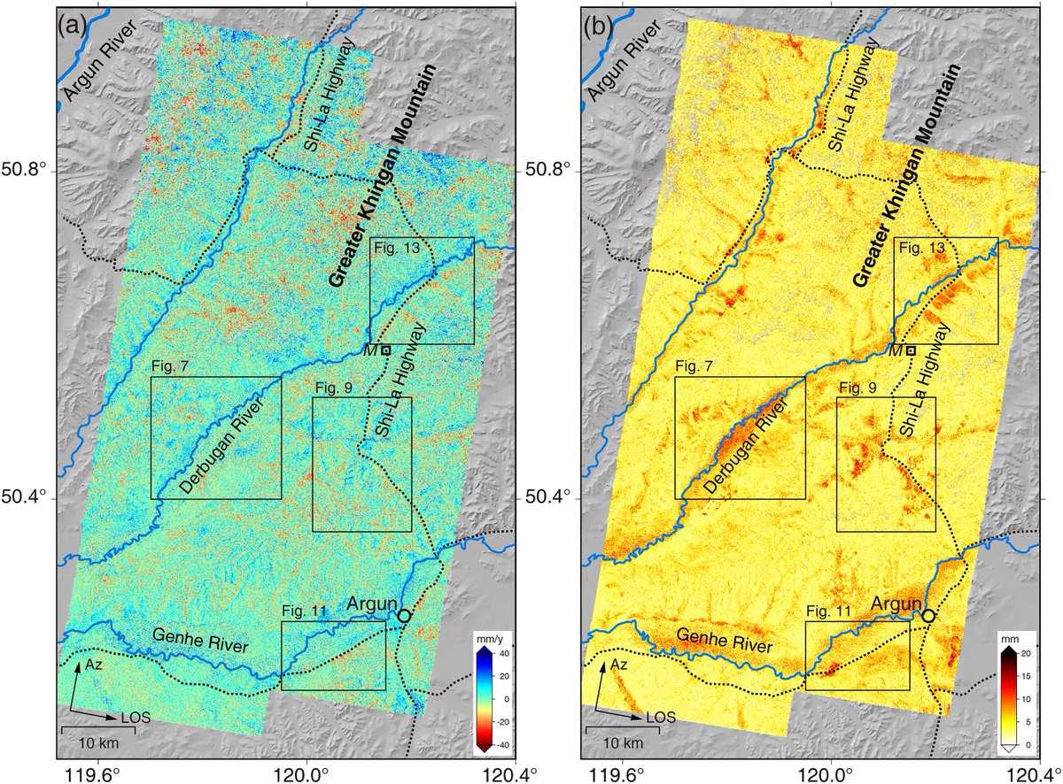 Our paper "Stability analysis of Shiwei-Labudalin Highway in Inner Mongolia, Northeastern China using Sentinel-1 InSAR" just published in Cold Regions Science and Technology. doi.org/10.1016/j.cold…