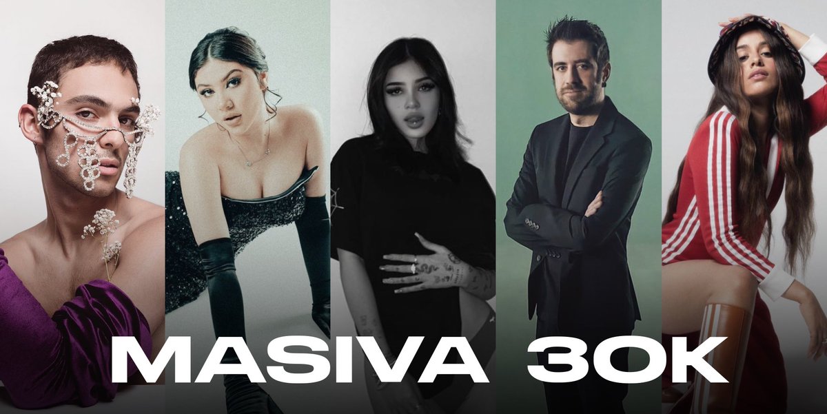 JoacoUpdates's tweet image. 🔴 | MASIVA

Meta: 30K
Tiempo: el menor posible

Ht a usar:

#KCAMexico
#JoaquinBondoniFashion 
#AuronPlay #Ferv #MontPantoja #FerVCHILE #CamilaCabello 
[@JoaquinBondoni]