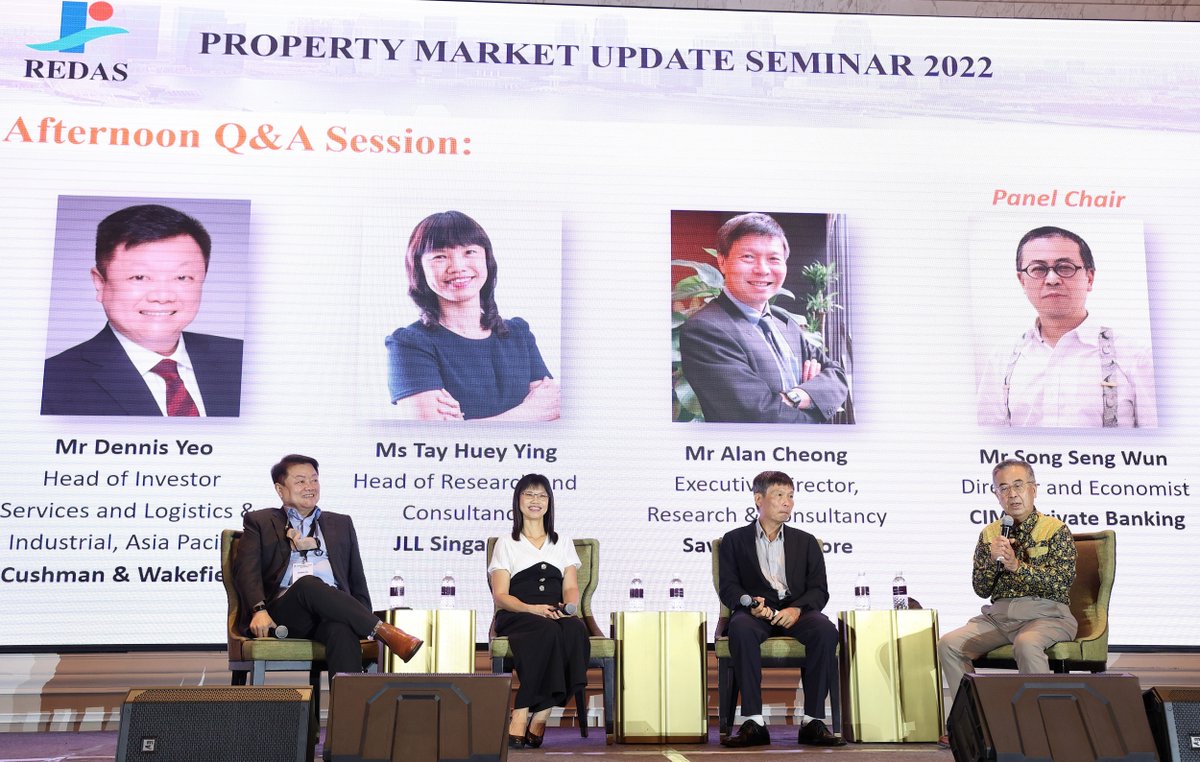 cushwakeAsia's tweet photo. #CWExpert @DennishkYeo, Head of Investor Services and Logistics & Industrial, APAC, spoke at the REDAS Property Market Update Seminar 2022 last Friday where he discussed the latest trends in the #industrial market.
Thanks to REDAS for having us & we look forward to the next one. https://t.co/vIQRvUzGAt
