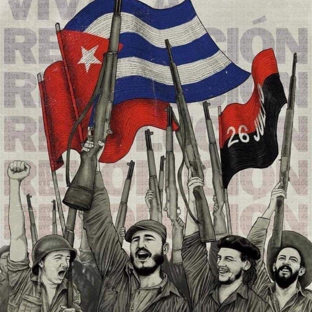 Fidel 26/7/59
A los que en nombre o invocando hipócritamente la palabra democracia nos calumnian, podemos decirles:  ¡Democracia es esto!  Democracia es el cumplimiento de la voluntad de los pueblos.  
#CubaPorLaPaz 
#SiempreEn26