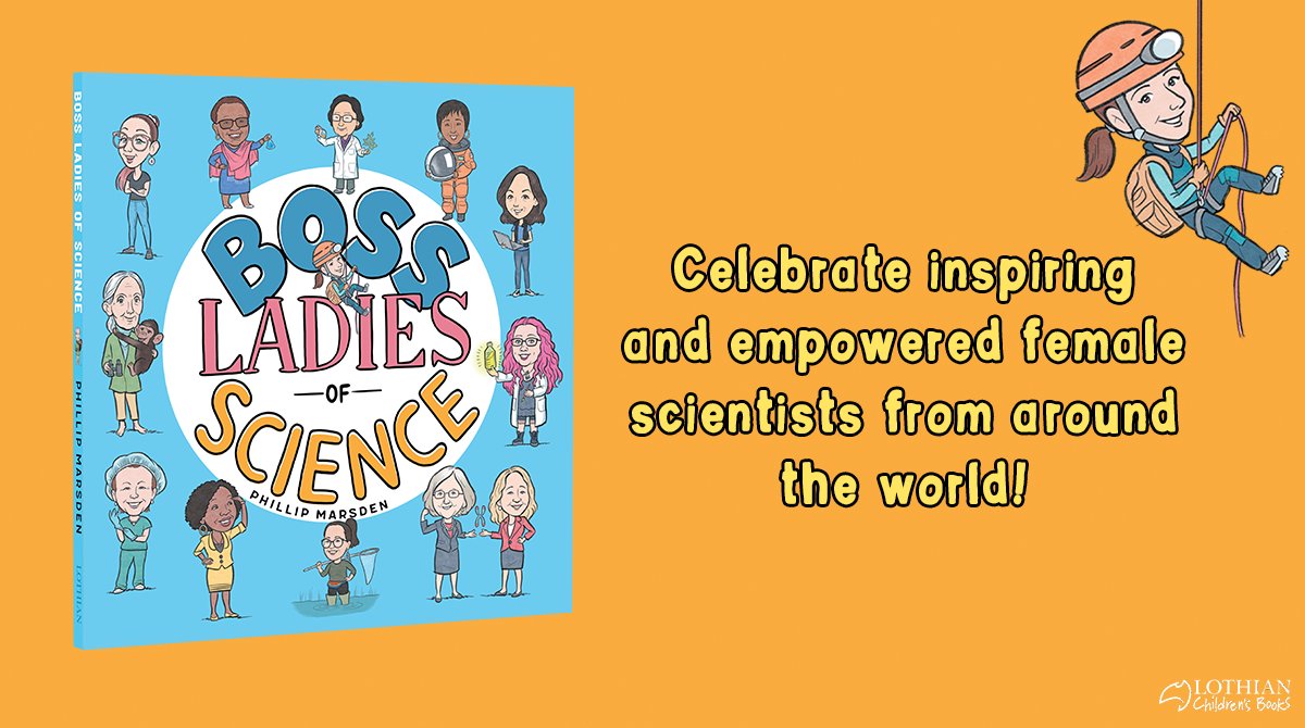 HachetteAus's tweet photo. From Jane Goodall to Mae Jemison, Merritt Moore to Kiara Nirghin, boss ladies of science answer big questions and invent grand solutions.
 
Let their trials and triumphs inspire you.
 
#BossLadiesOfScience by @philmarsden is out now:  https://t.co/2SAYNZUqaG https://t.co/fWaeCrqvXi