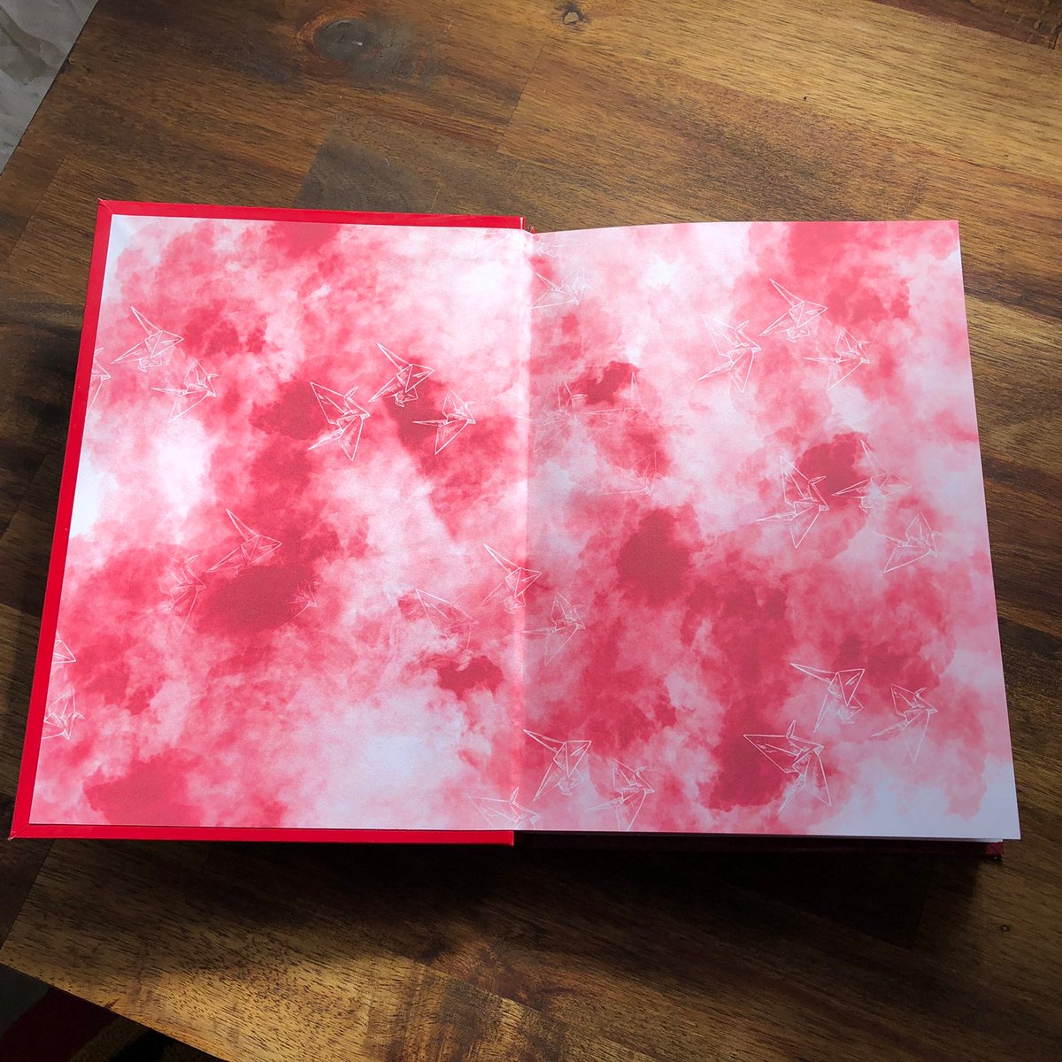 inkdrinkbindery's tweet photo. Red Manacled edition. It's taken months to get here with all the medical 🤒 crap happening but finally got the first book out of the press from my last round of commissions. 🤪 https://t.co/B8z5ixXzxO