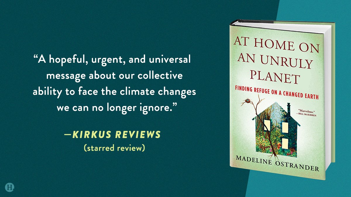 madelinevo's tweet photo. East Coast friends and especially people in the DC area ... once more with feeling and the correct date ... join me on **August 3** at 6pm for a conversation with 
@laurahelmuth, hosted by @PoliticsProse, about my new book, At Home on an Unruly Planet. https://t.co/WPp6fIVkmY https://t.co/XxYXe2r5c3