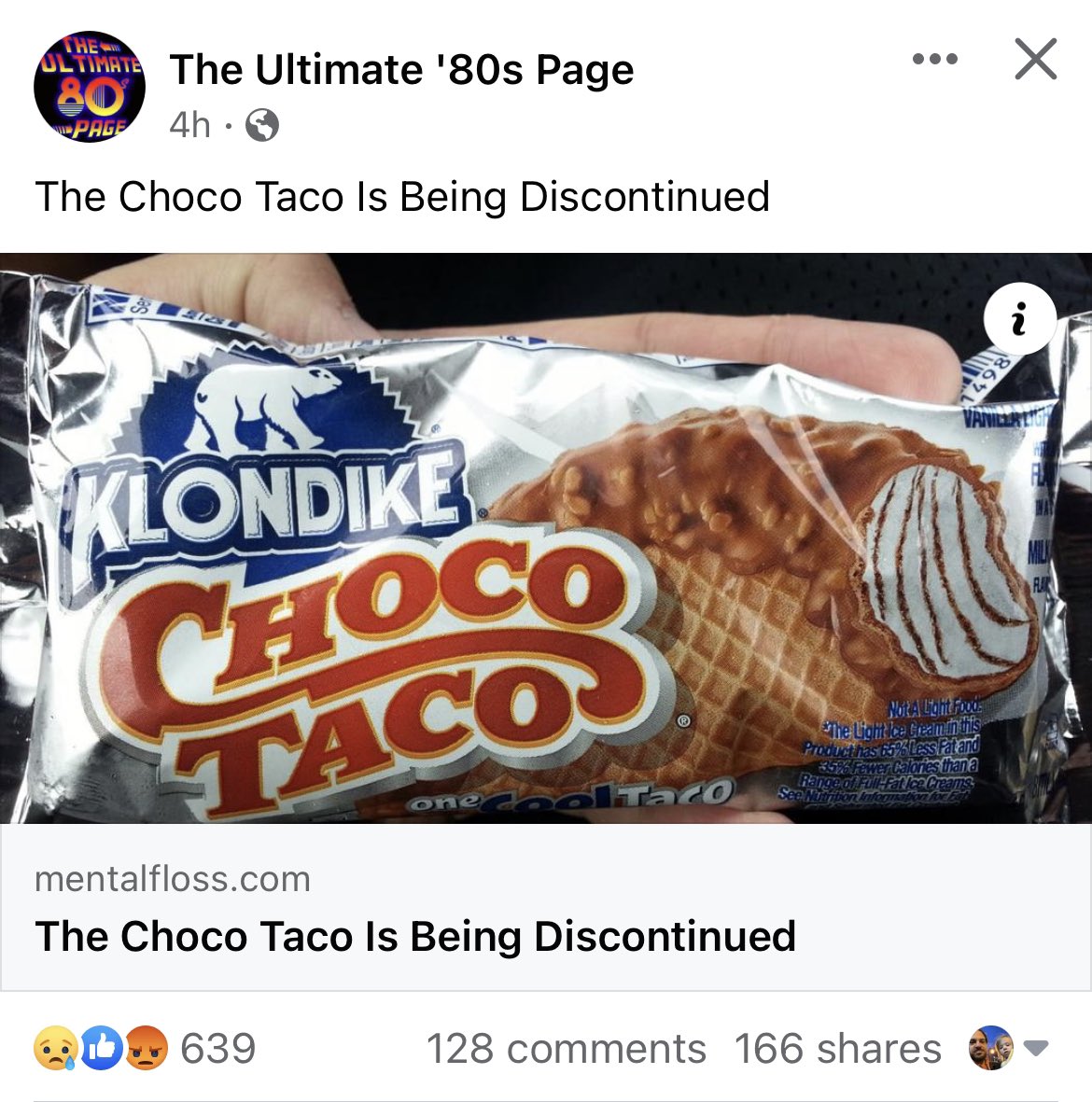 jonporter314's tweet photo. It’s a ruse!

What if this is a calculated #marketing  effort to generate summertime buzz for the beloved #ChocoTaco and they don’t really intended to discontinue it? 

Due to popular uproar, we’re keeping the Choco Taco! #RetroComebackBrand!

Keep the Choco Taco @Unilever! https://t.co/xBAX2ECLBS