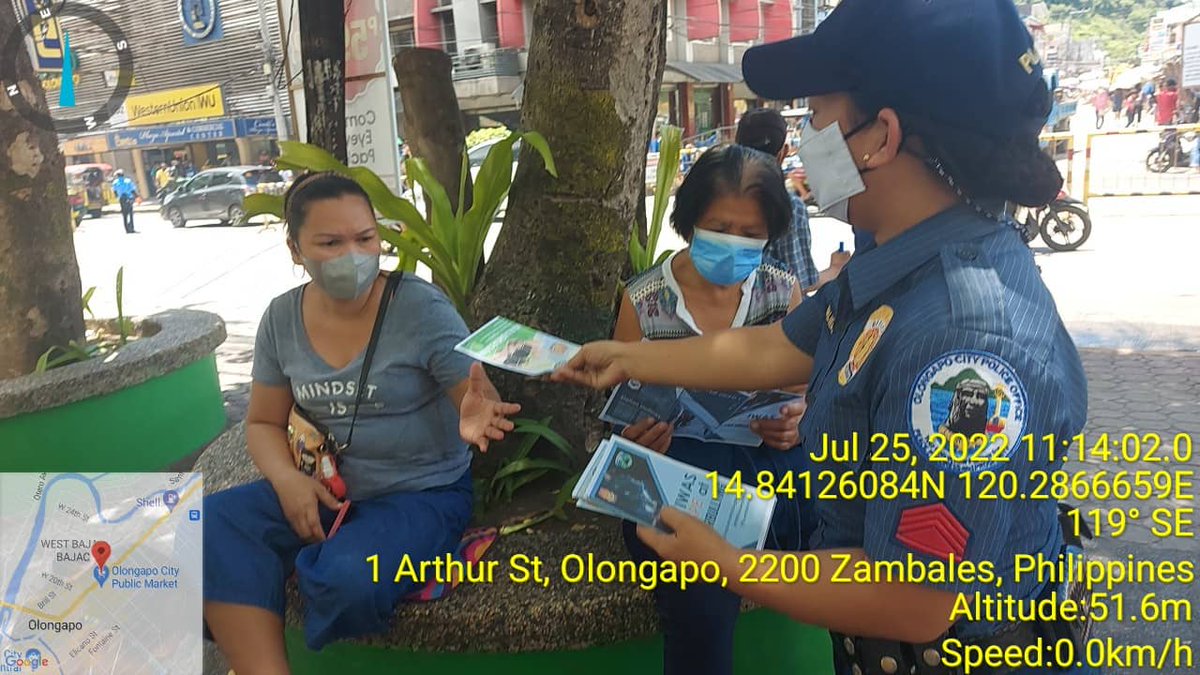 olongapops1's tweet photo. The RCSP team of this station conducted Community Anti-Terrorism Awareness (CATA) through the distribution of IEC materials to the netizens of Olongapo City. Likewise, IEC materials included Anti-Criminality Tips and the Emergency Hotline of the Police Stations of OCPO. https://t.co/2IaBcOsg3E