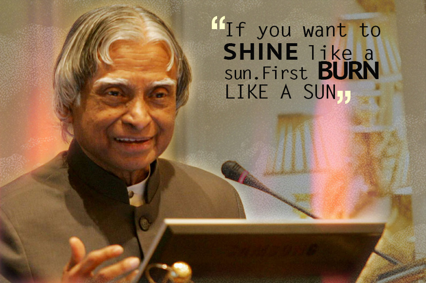 news18dotcom's tweet photo. "You have to dream before your dream can come true": Dr #APJAbdulKalam 

Popularly remembered as #MissileMan, Former President Dr Kalam's demise in 2015 left the nation in shock. Here's a look at some of his inspiring quotes 👇
https://t.co/vx2WBBXP4S https://t.co/LITt6KQxId